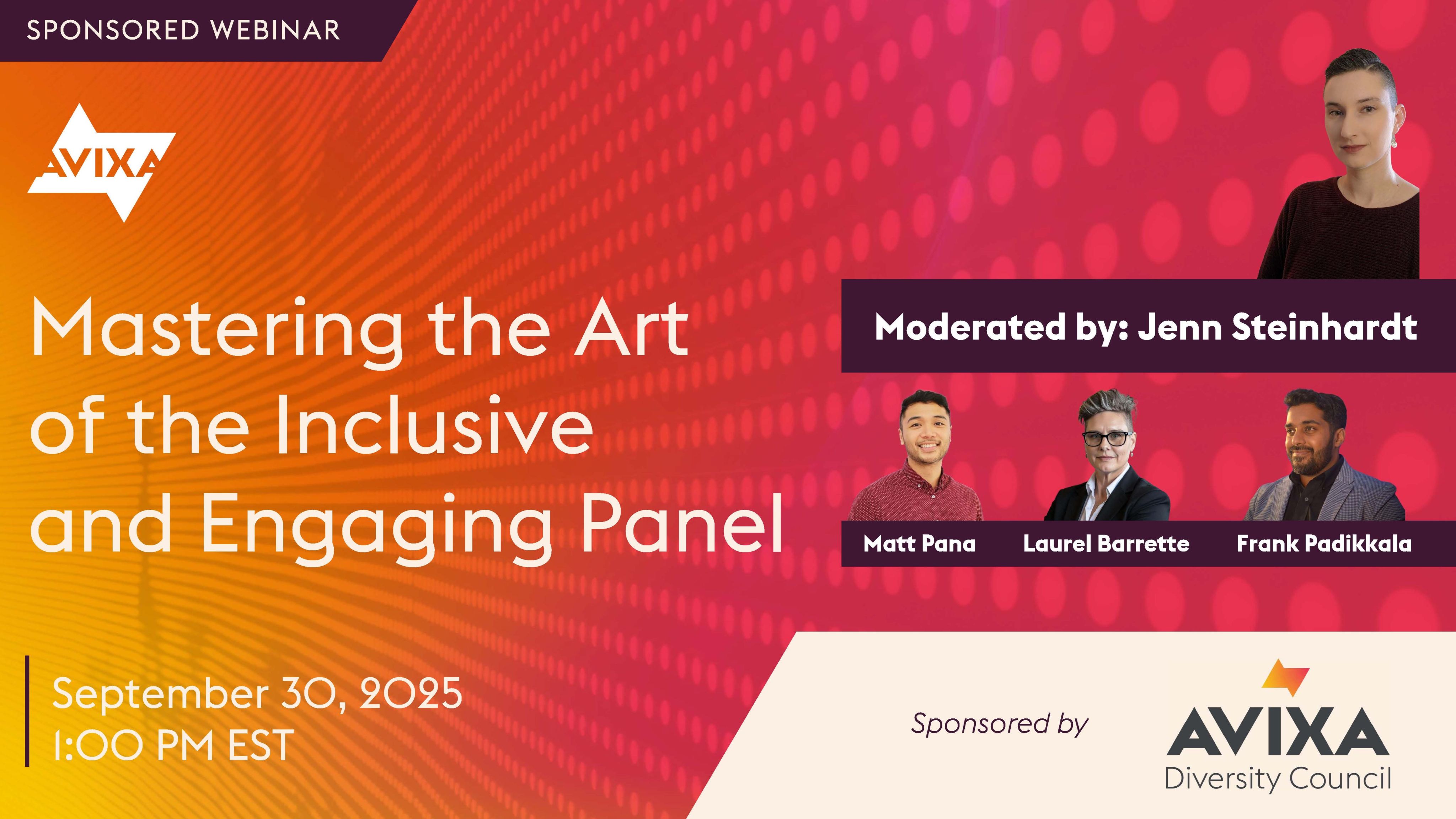 Mastering the Art of the Inclusive and Engaging Panel Event