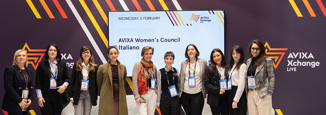 AVIXA Women'S Council Italia ISE 2025 