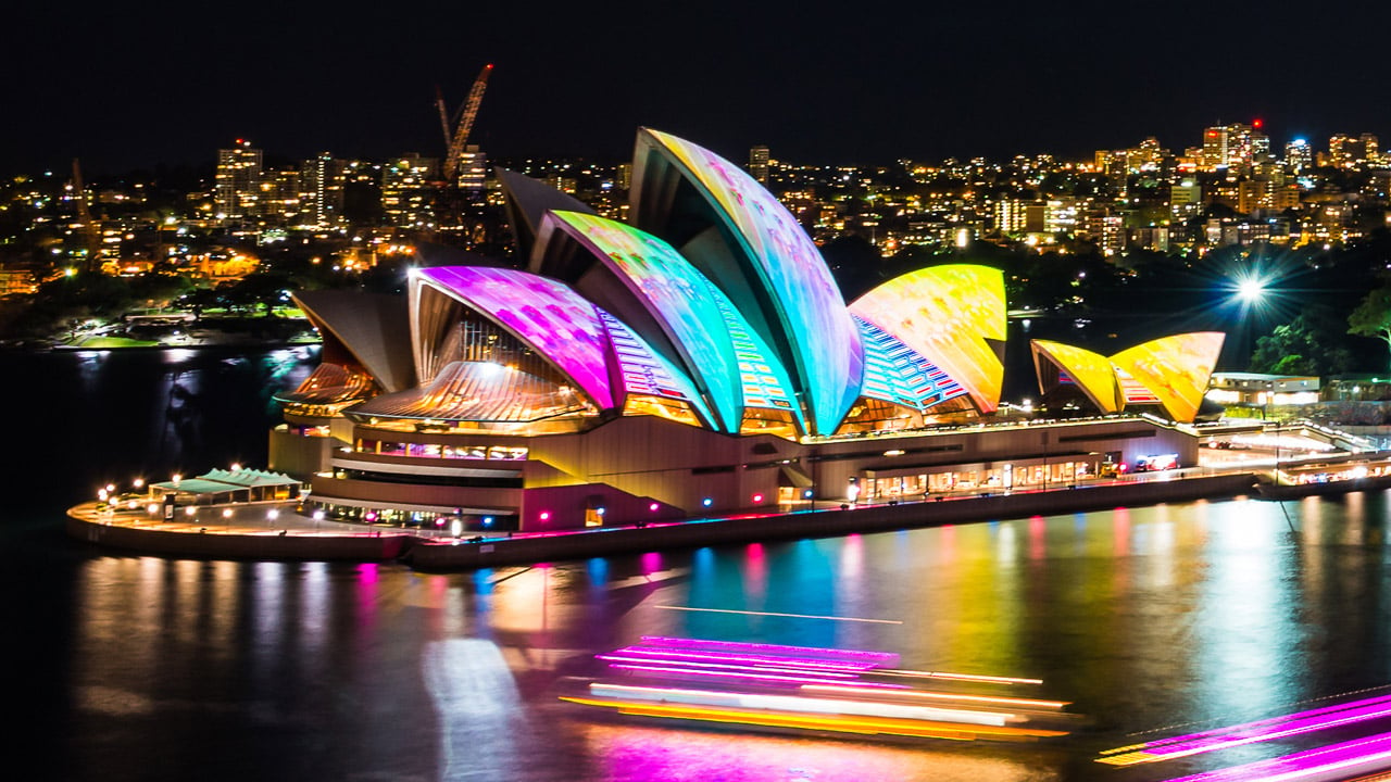 Sydney Opera House Urban Projection Mapping