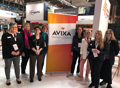 AVIXA Women's Council DACH Treffen ISE 2023