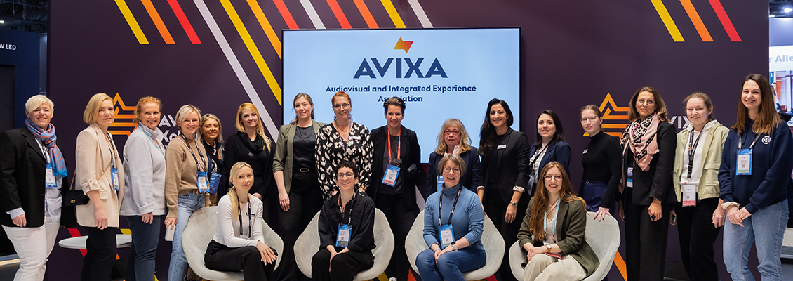 AVIXA Women's Council DACH auf der ISE 2025