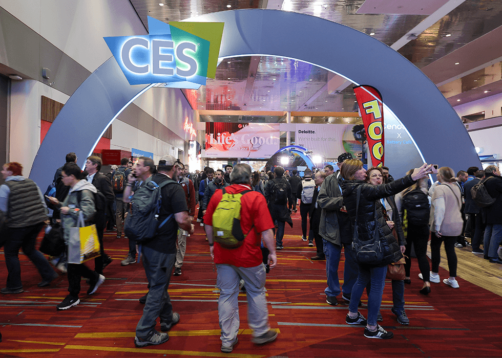 Entrance of CES 2024
