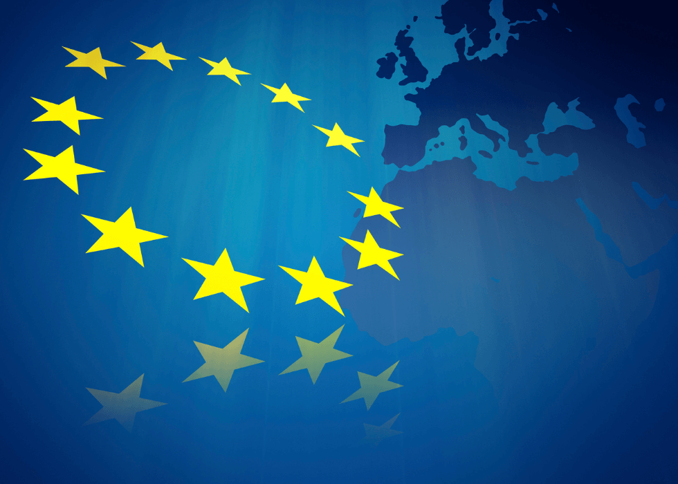 EAA_2025 European union stars over map of Europe