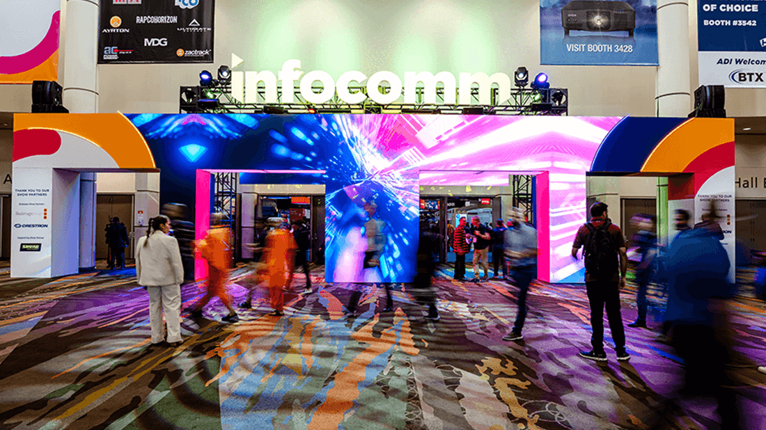 Entrance of InfoComm