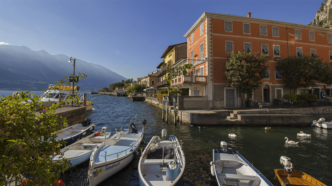 Boats in Lombardy, Italy