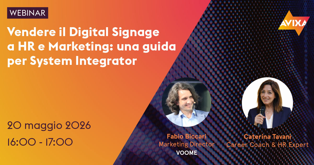 vendere il digital signage a hr e marketing: una guida per system integrator