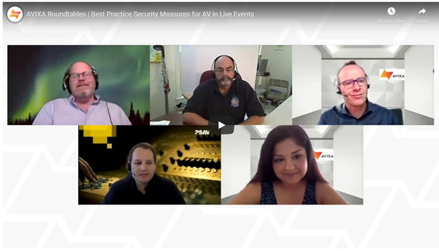 Best Practice for Security Measures for AV in Live Events Screenshot | AVIXA