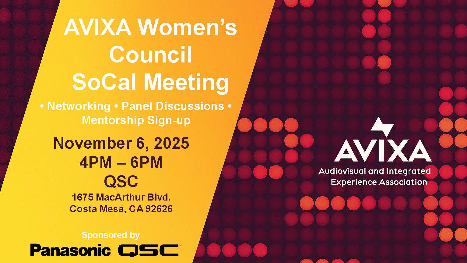 AVIXA Women's Council SoCal Meeting