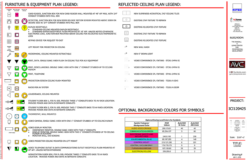 AV Designer Floor Plan