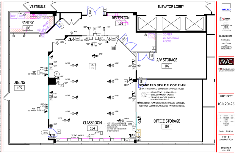 AV Designer Floor Plan