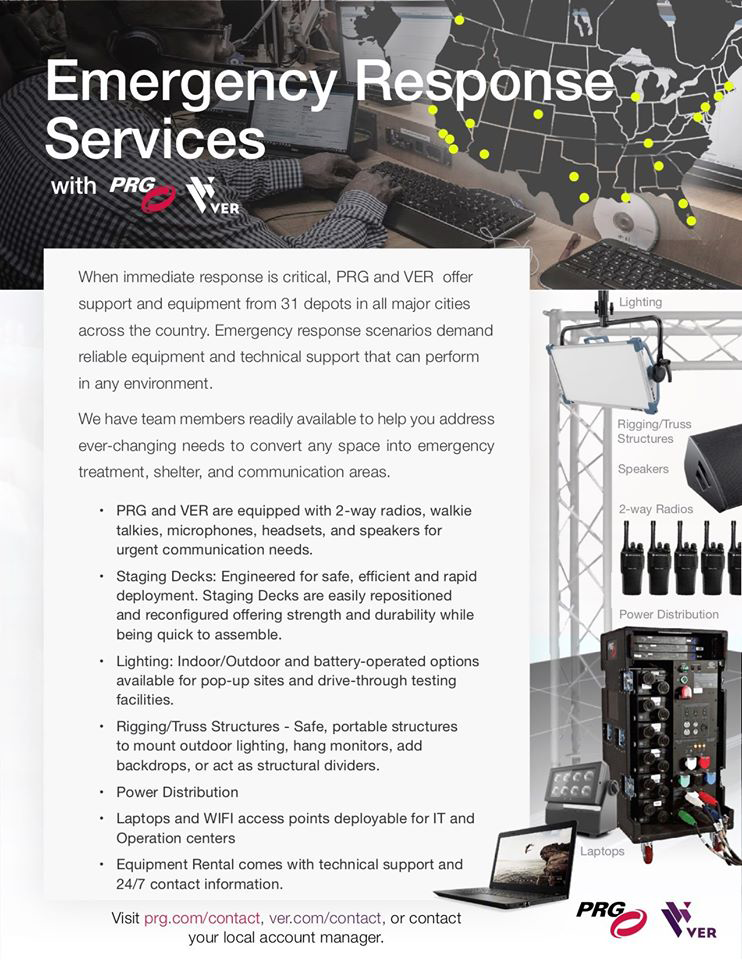 Emergency Response Services with PRG | AVIXA