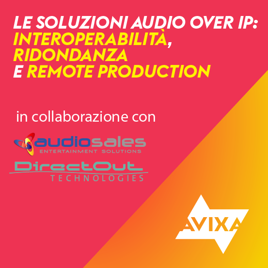 Soluzioni Audio over IP AOIP ITA