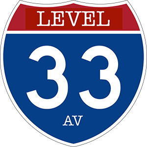Level 33 AV Logo