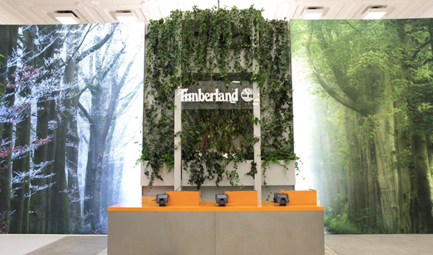 Digital signage in Timberland's experiential store | AVIXA