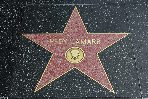 Hedy Lamarr star on Hollywood Walk of Fame