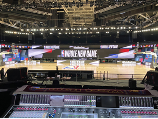NBA Arena from Soundboard side | AVIXA