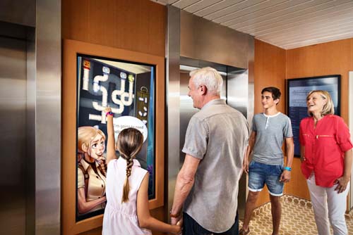 Princess Cruises Touch Screen
