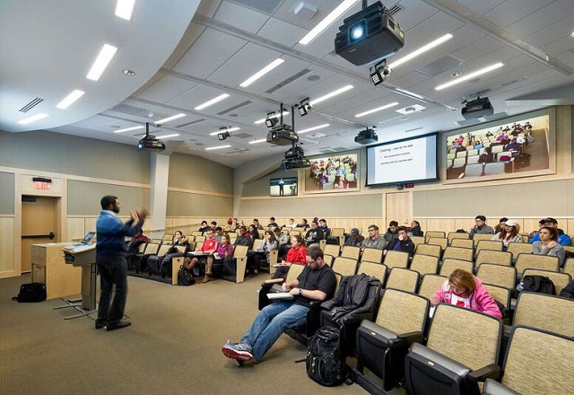 Classroom at Rutgers University | AVIXA
