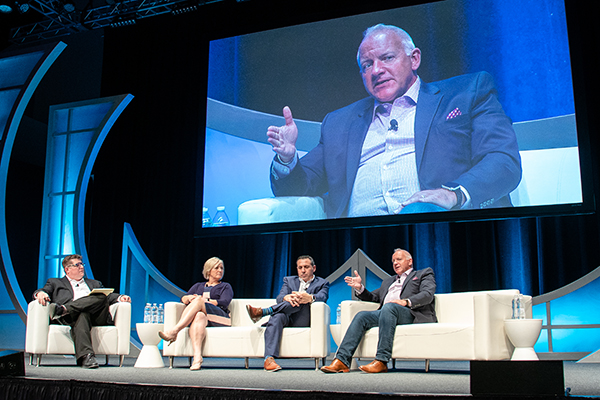 AVIXA Tim Albright leads a panel on collaboration at the AV Executive Conference | AVIXA