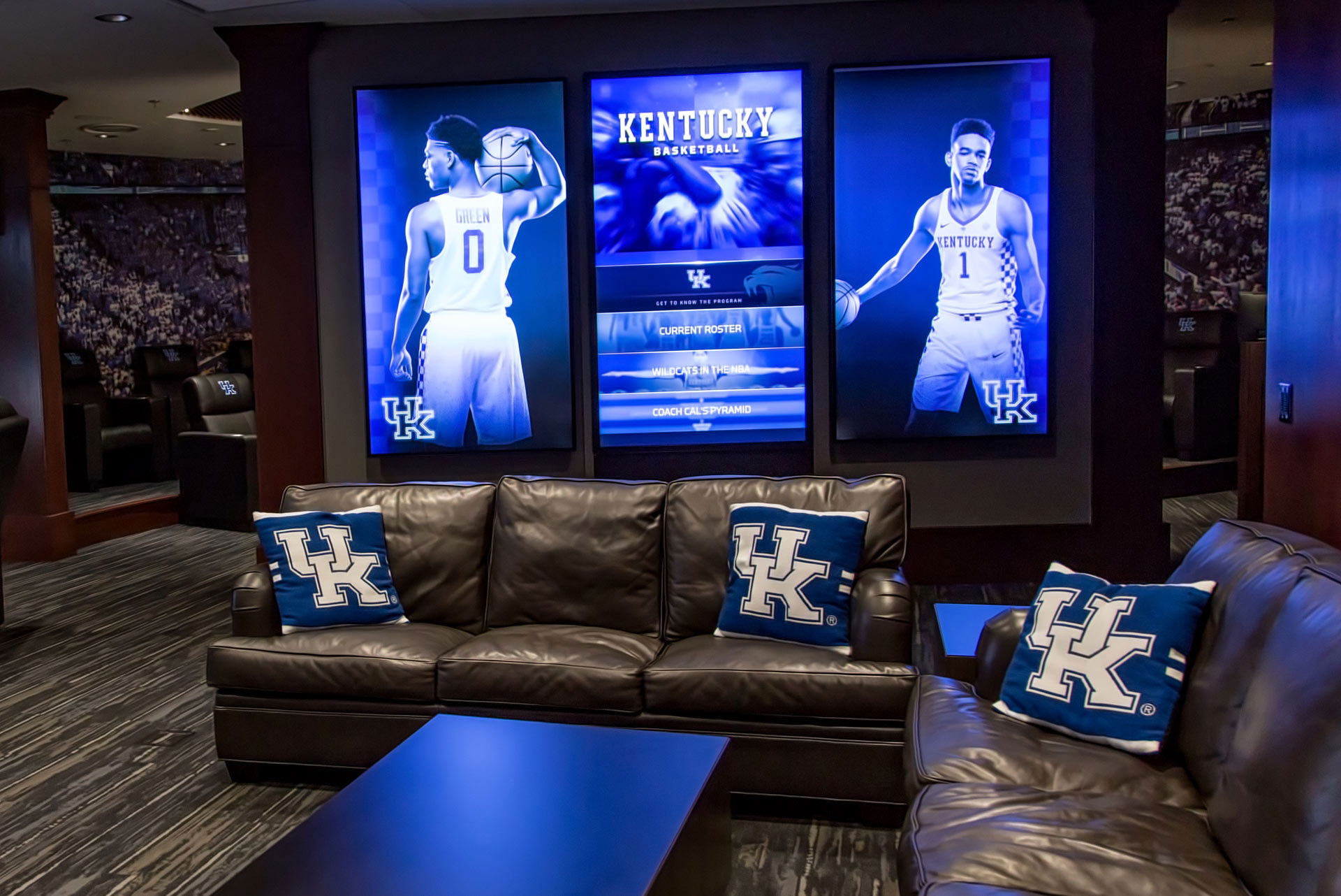 University of Kentucky Locker Room